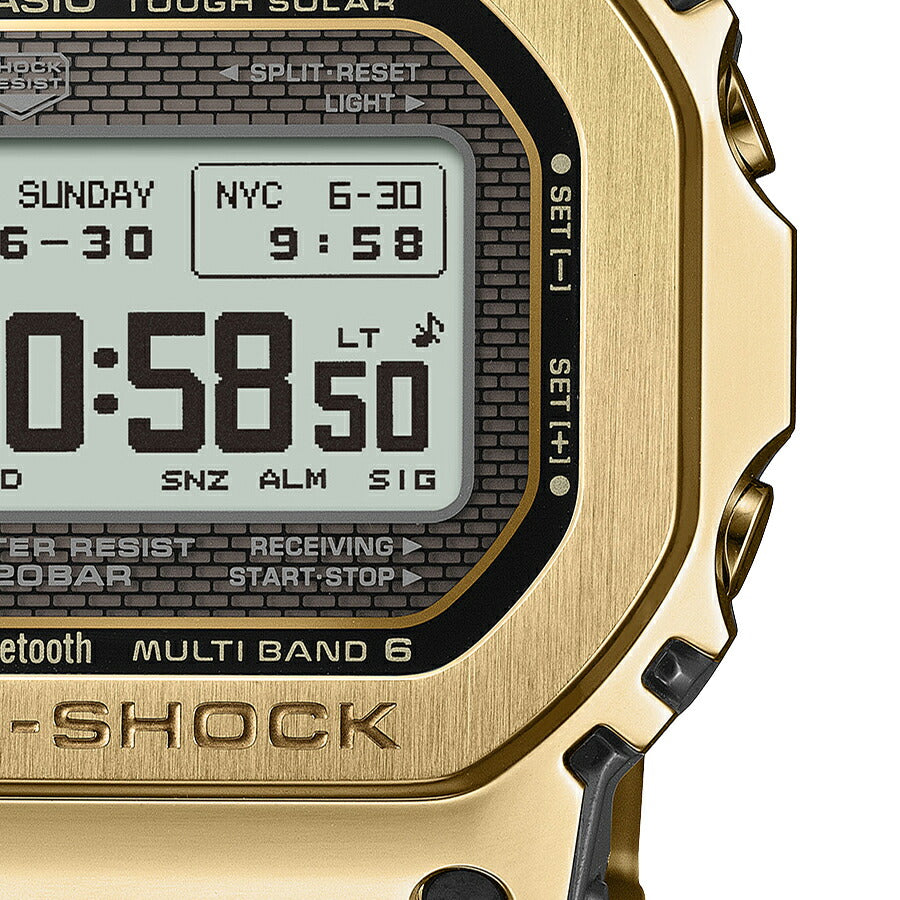 G-SHOCK フルメタル MIP液晶モデル ゴールド GMW-BZ5000GD-9JF メンズ
