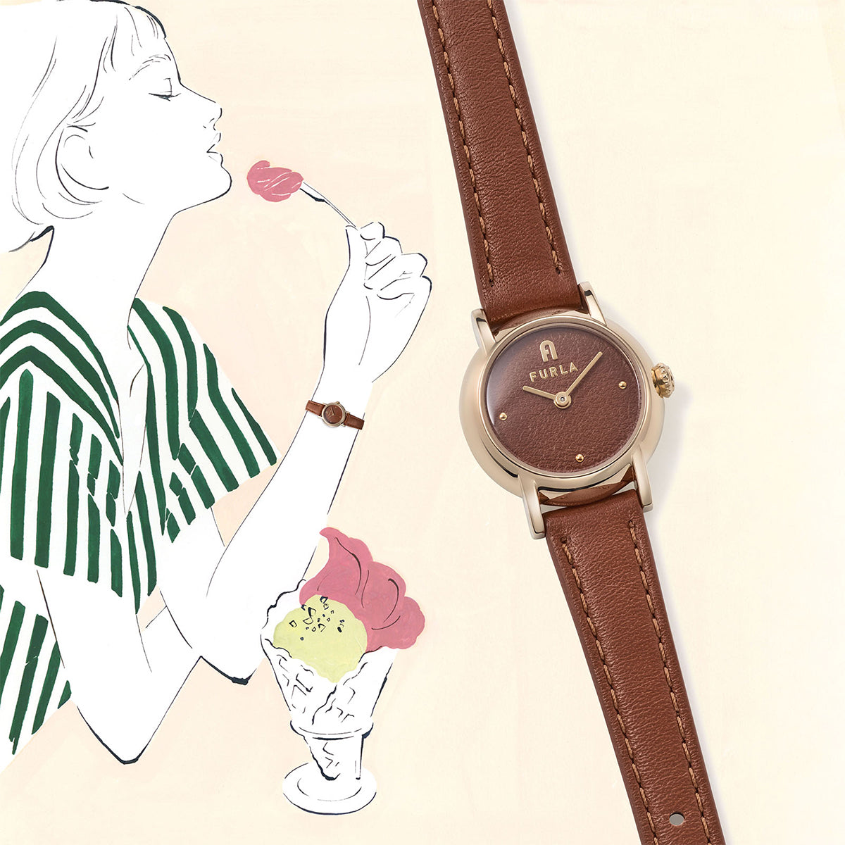 フルラ イージーシェイプ 日本限定モデル FL-WW00057002L2 レディース