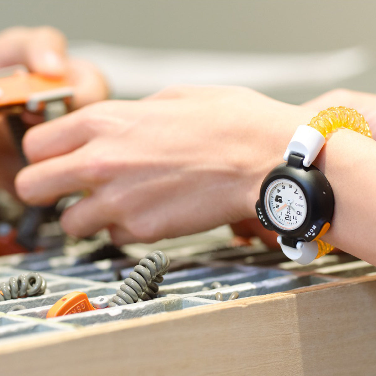 カシオ サ時計 サウナー専用 12分計搭載 SAN-100H-7BJR メンズ