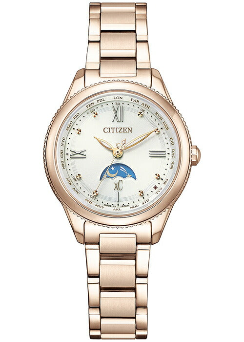 シチズン クロスシー ダイチコレクション サン&ムーン サクラピンク