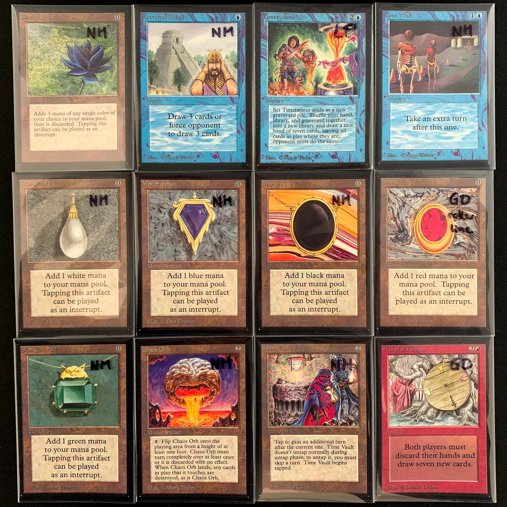 New Arrivals: 250 Dual Lands, Unlimited Mox, Bazaar and Library