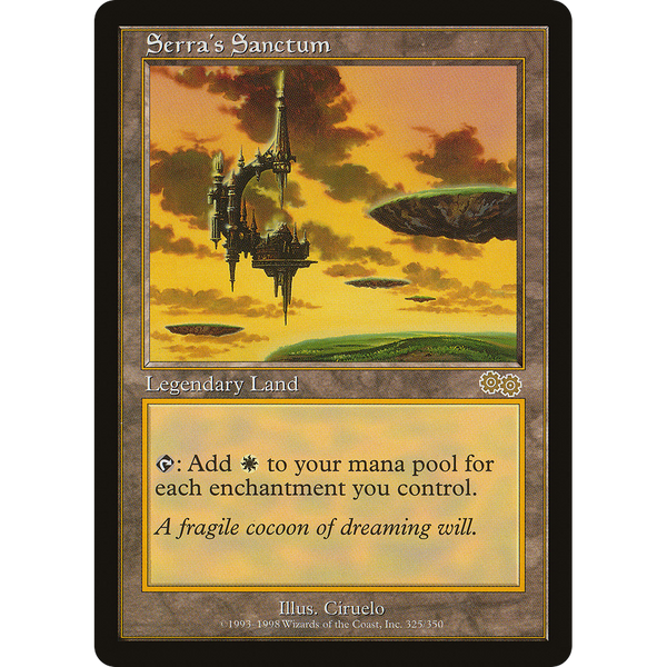 匿名受取】セラの聖域 Serra's Sanctum 1枚 匿名受取】セラの聖域