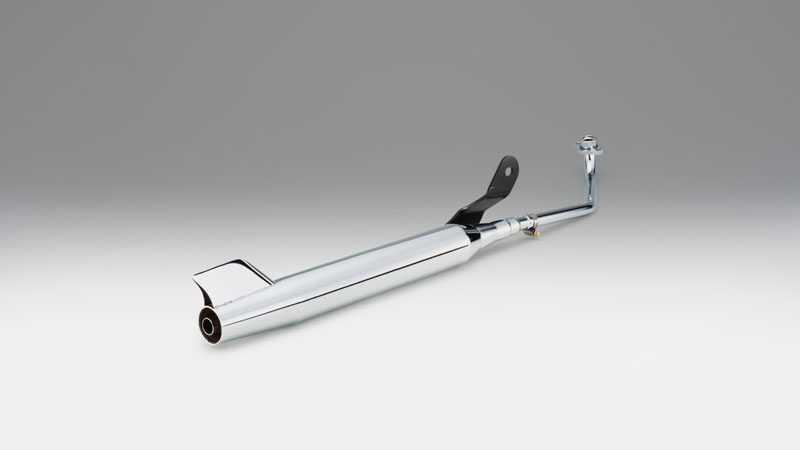 廃番】フィッシュテールマフラー スーパーカブ110(JA44)/C125 政府認証