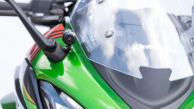 ドライブレコーダー フロントカメラ用ステー NINJA 1000SX 20Y