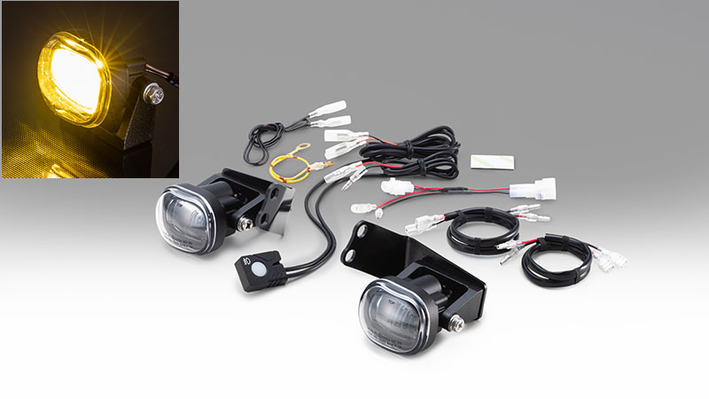 フォグランプKIT イエローLED スモール セロー250/S 2005Y- - キジマ