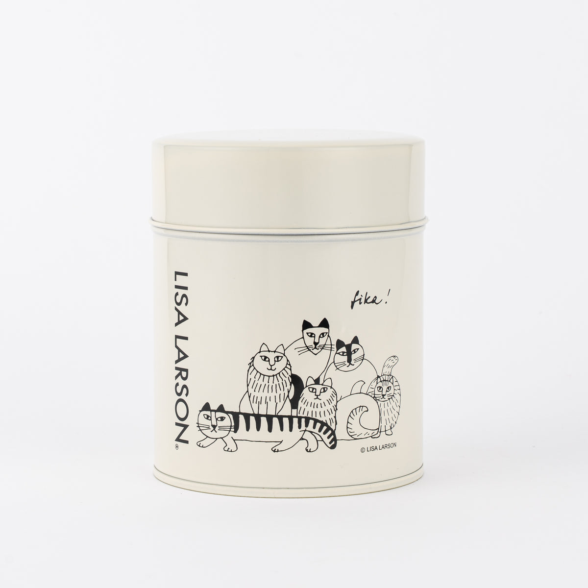 コーヒー缶（スケッチねこたち）