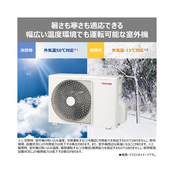 東芝 エアコン 大清快 RAS-U401X(W)set: 家電商品｜東芝ライフスタイル