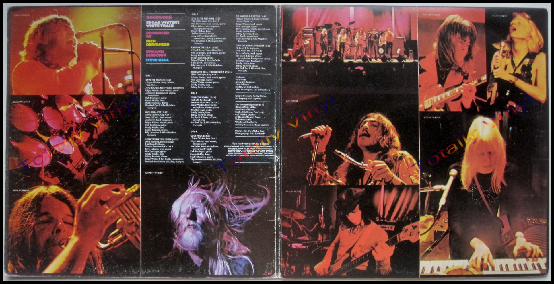 Totally Vinyl Records || Winter's White Trash, Edgar - Roadwork LP