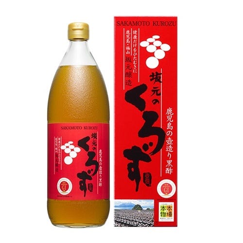 坂元醸造 坂元のくろず (1000mL) 純米黒酢 鹿児島 壺造り黒酢 ※軽減