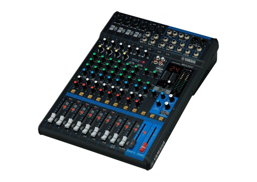 MG12XU 12-Channel Mixer with USB and Effects - Yamaha USA