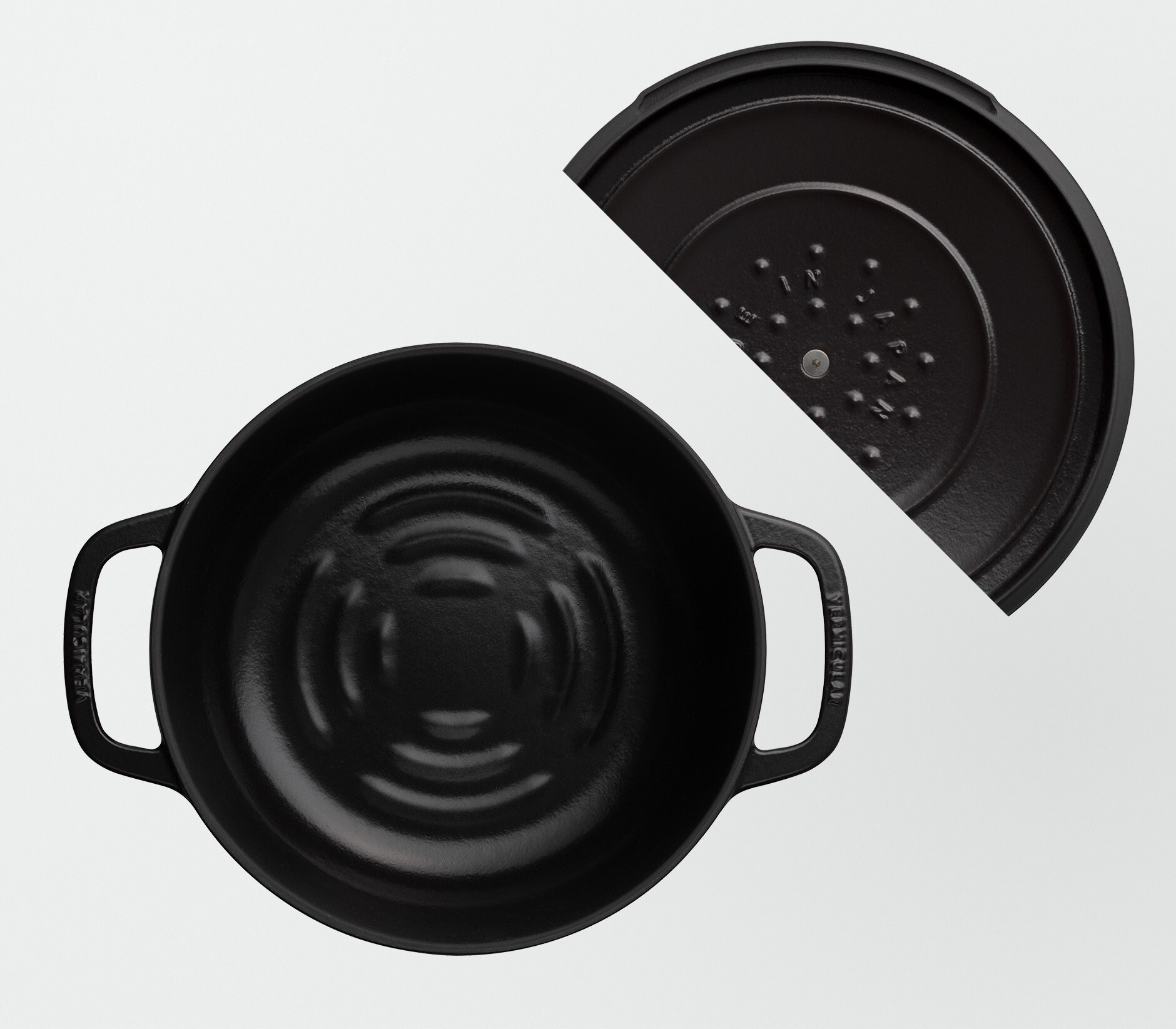 オーブンポット 2 22cm ベーシックノブ＆リッドスタンド[マット