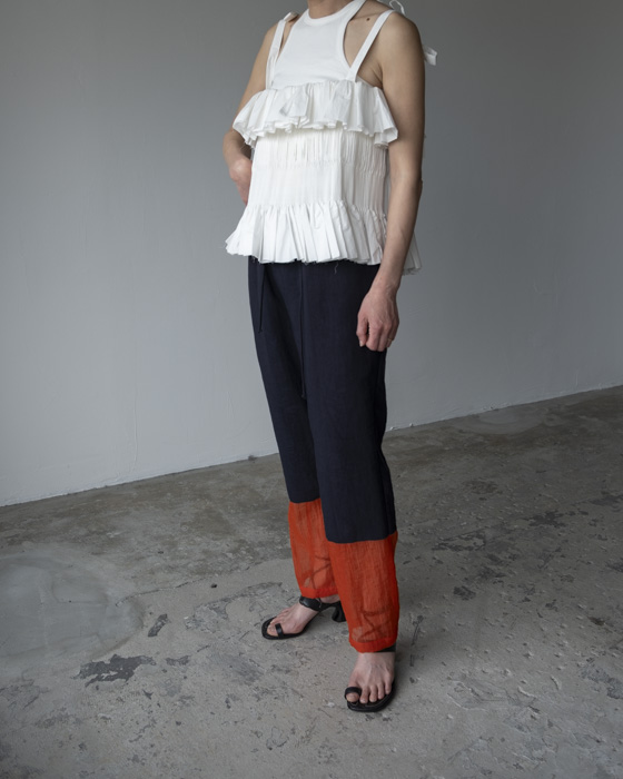 VONIQUE / RENATA BRENHA ''BABADO TOP'' (WHITE)