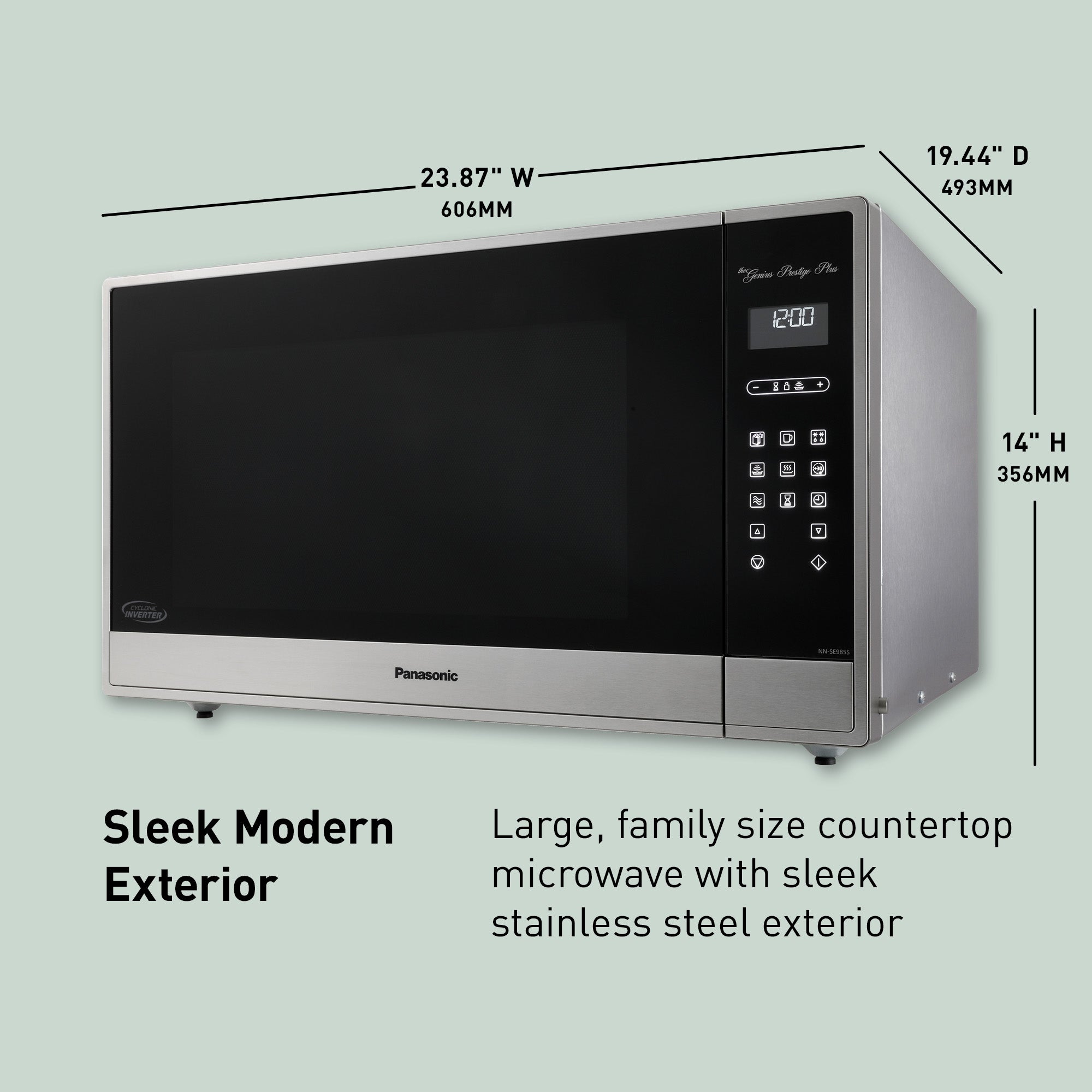 Panasonic 30-inch Built-In Microwave Oven Trim Kit for 2.2 cu. ft
