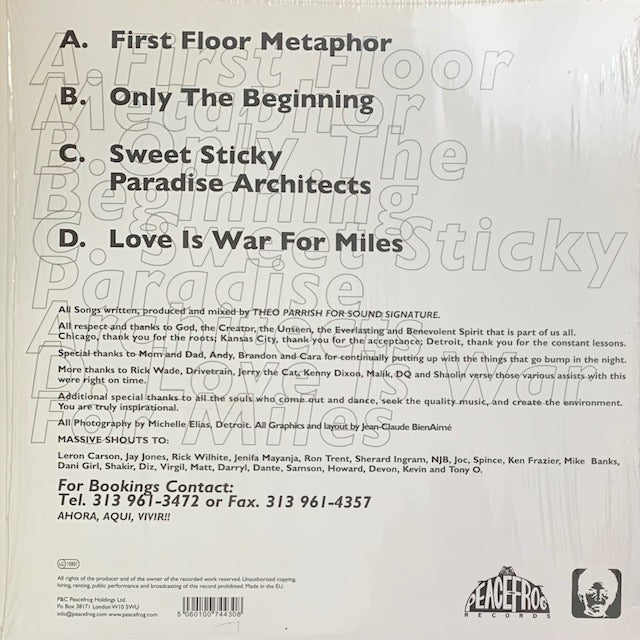 Theo Parrish - First Floor (Part 1) – hair & music parlour FAM