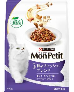 ネスレ日本 モンプチ バッグ 5種の贅沢グリルブレンド 600g