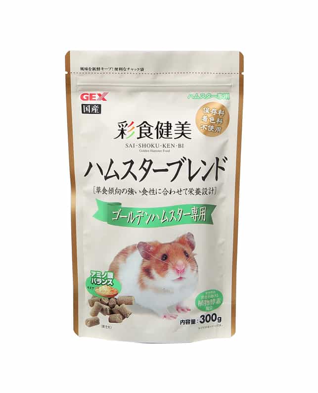 GEX 彩食健美ハムスターブレンドゴールデンハムスター専用 300g