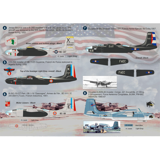 Douglas A-26 Invader Models - Complete Collection of Aircrafts