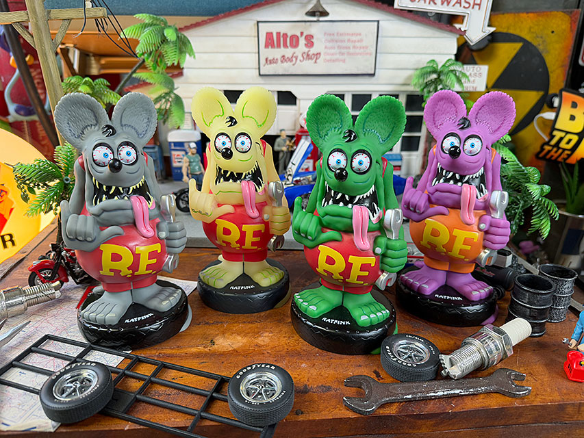 楽天市場】ファンコ ラットフィンク ボビングヘッド （オレンジ