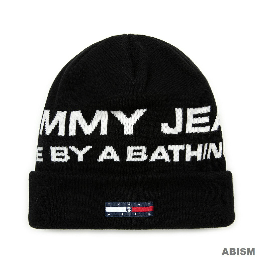 楽天市場】A BATHING APE(エイプ)Bapeロゴ KNIT CAP【ブラック】【新品
