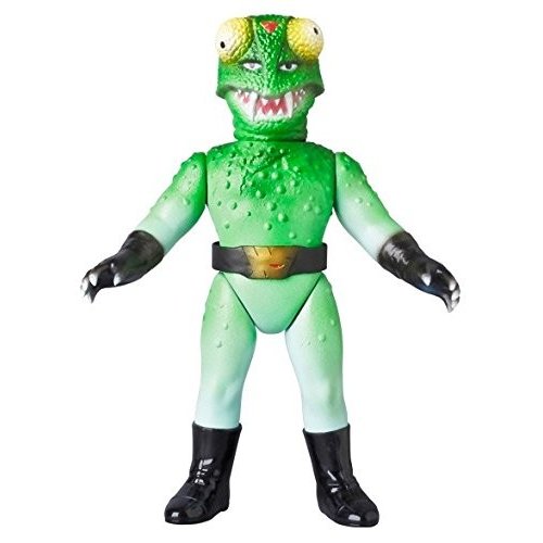 東映レトロソフビメディコムトイ死神カメレオンソフビ Amazon.co.jp