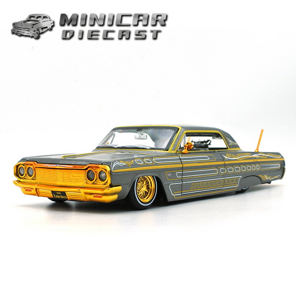 楽天市場】1/24 箱入り ミニカー 1965 Chevrolet Impala SS 396