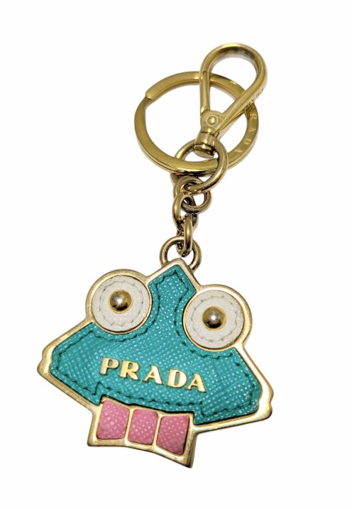 楽天市場】プラダ ロボット キーリング バッグチャーム サフィアーノ