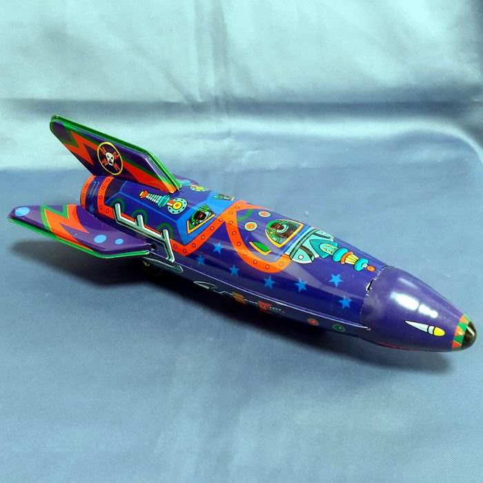 楽天市場】ブリキ製 MP-1 ROCKET フリクションアクション 日本製