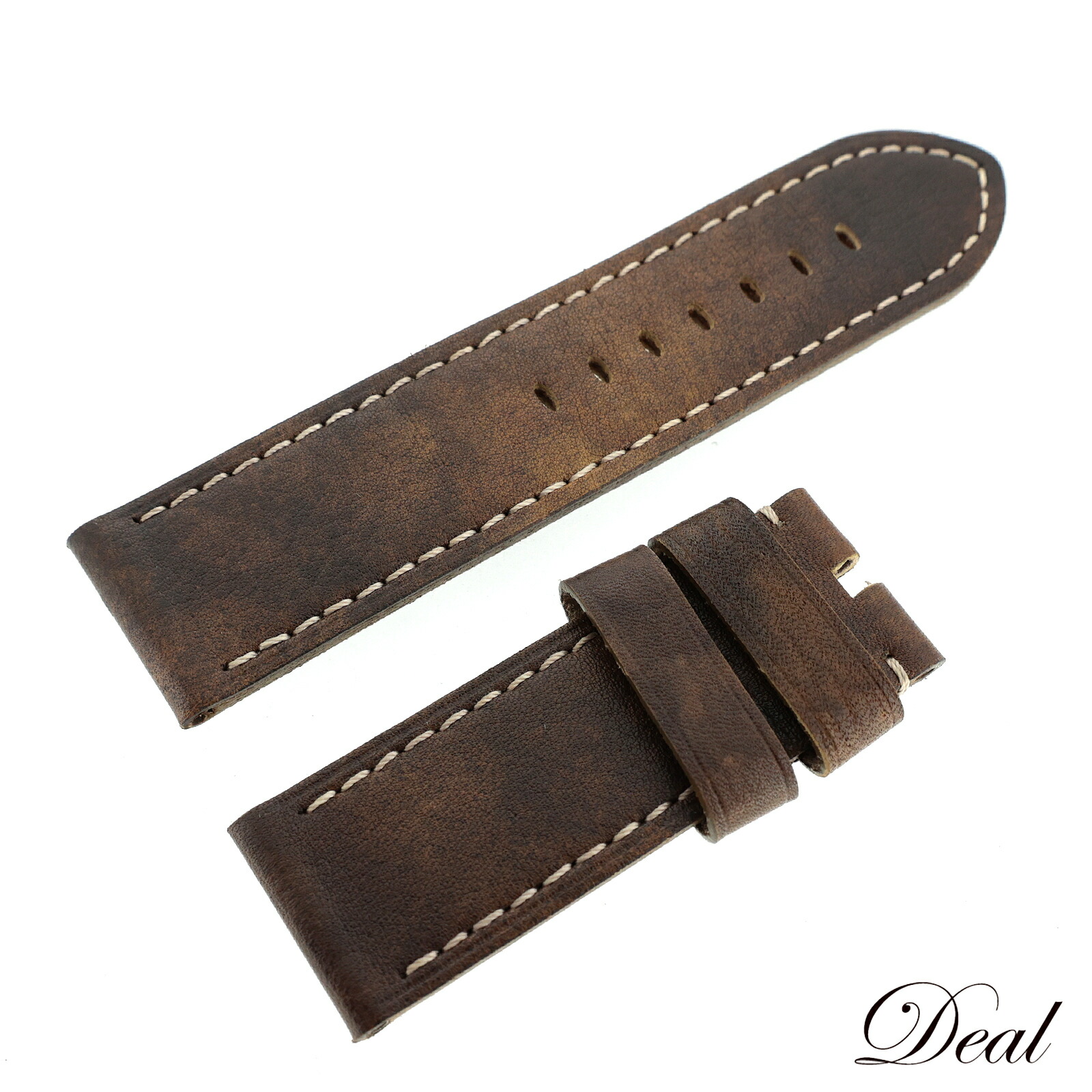 楽天市場】PANERAI パネライ 純正 レザーベルト 黒 Dバックル用