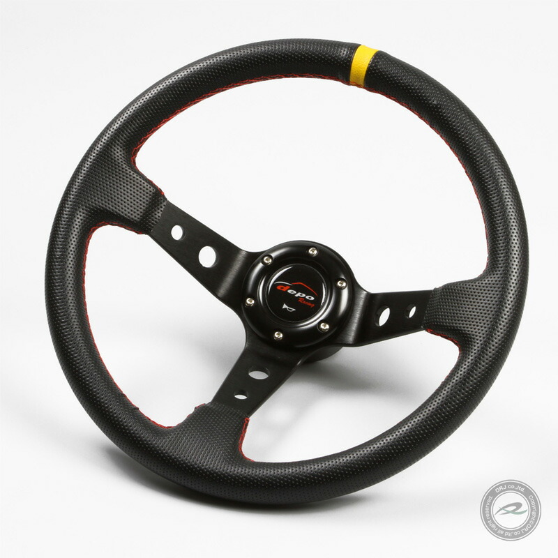 楽天市場】デポレーシング ステアリング ハンドル 32Φ ディープコーン