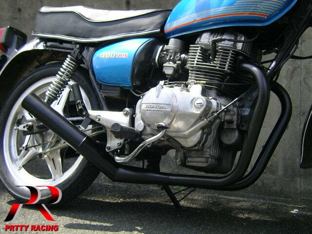 楽天市場】HONDA CB250N CB400N ホーク3 極 サイドクロス管 メガホン
