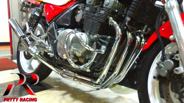 楽天市場】KAWASAKI ゼファー400/χ 54π PRETTY ガニマタブレット管