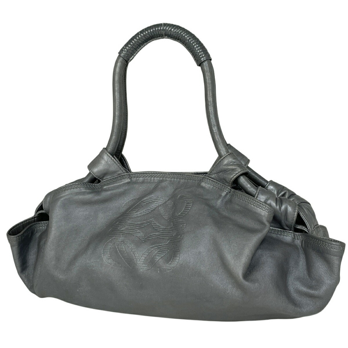 楽天市場】ロエベ アナグラム ナッパアイレ ハンドバッグ ブラウン