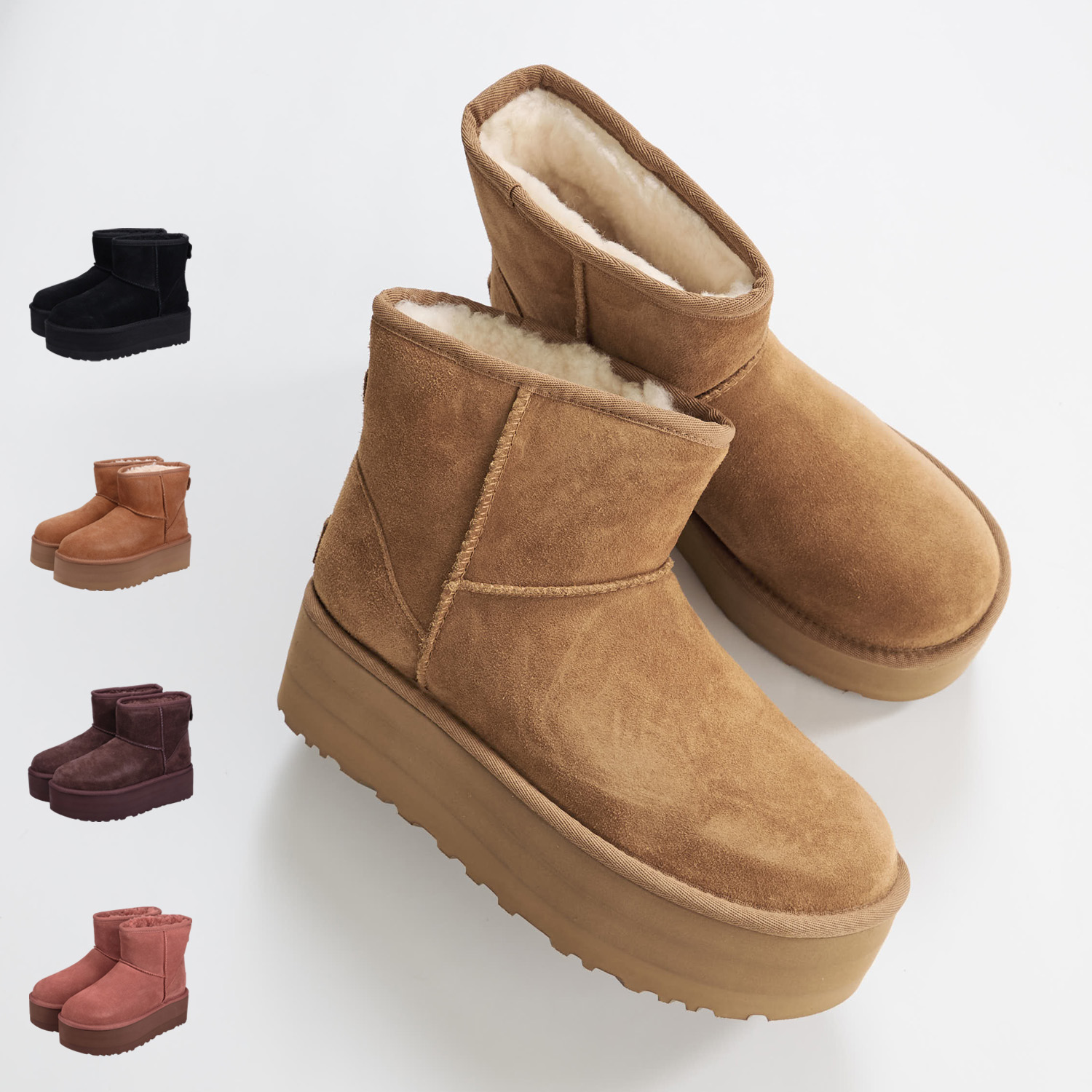 楽天市場】【価格見直し☆】UGG 厚底ムートンブーツ レディース アグ