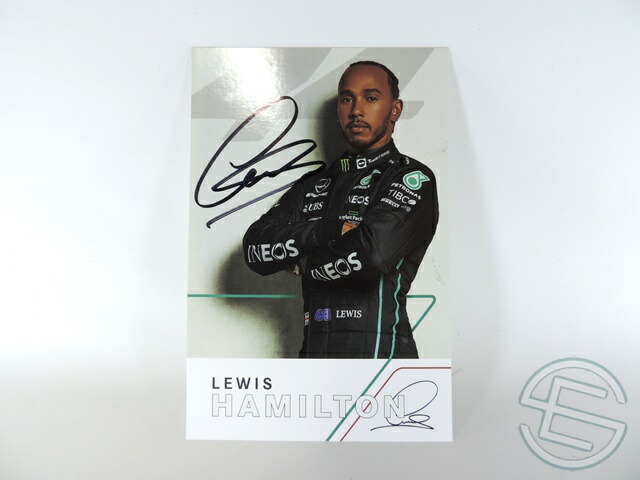 楽天市場】ルイス・ハミルトン 2022年 メルセデス AMG F1 非売品 直筆