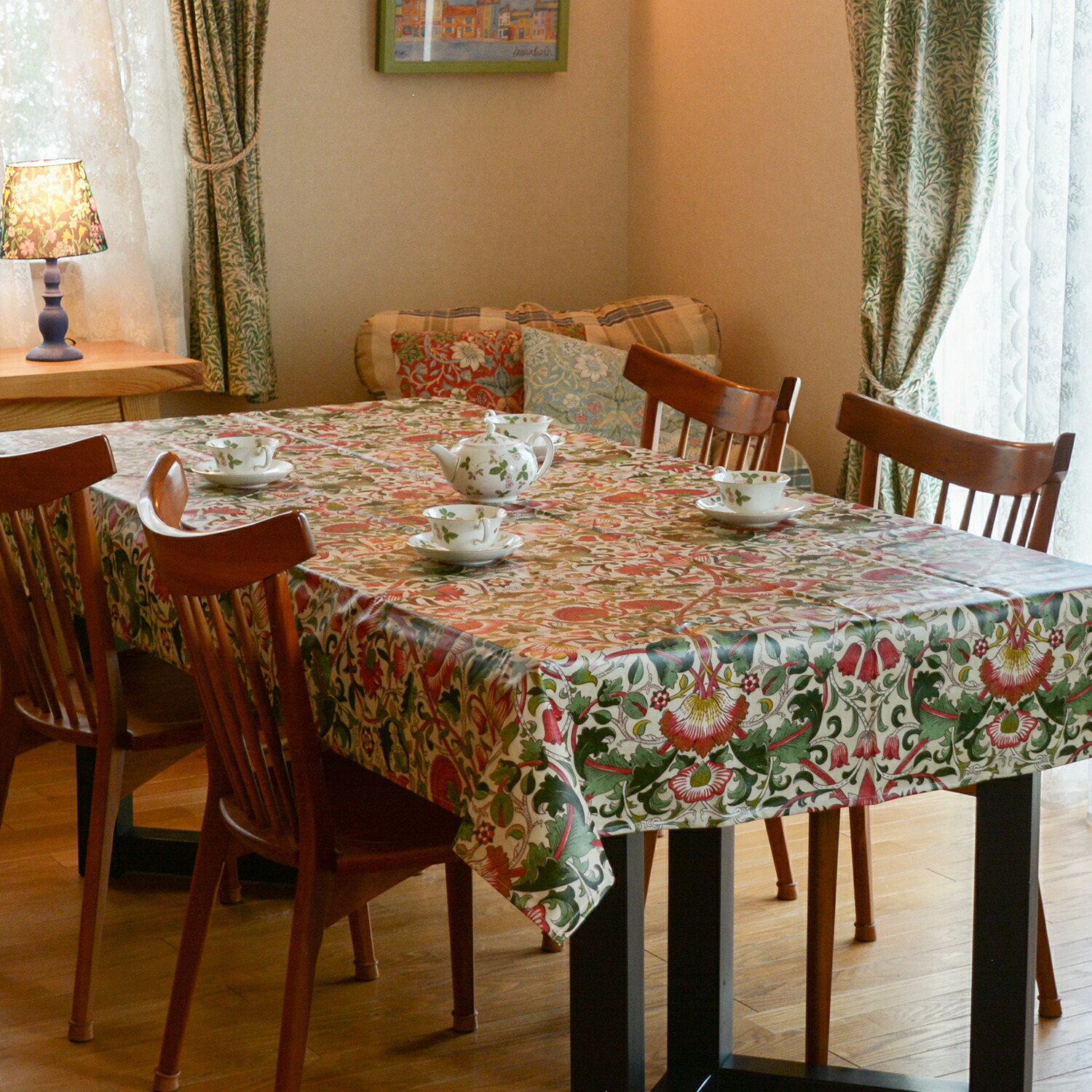 楽天市場】Le Chateau 英国製 ウィリアムモリス 撥水 防水 PVC