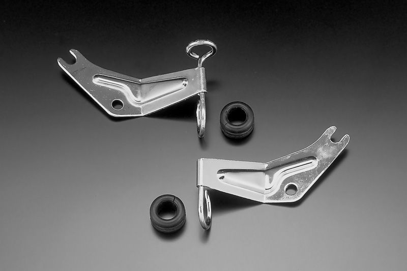 楽天市場】カワサキ Z1/Z2 ブレーキホースブラケット【左用】純正