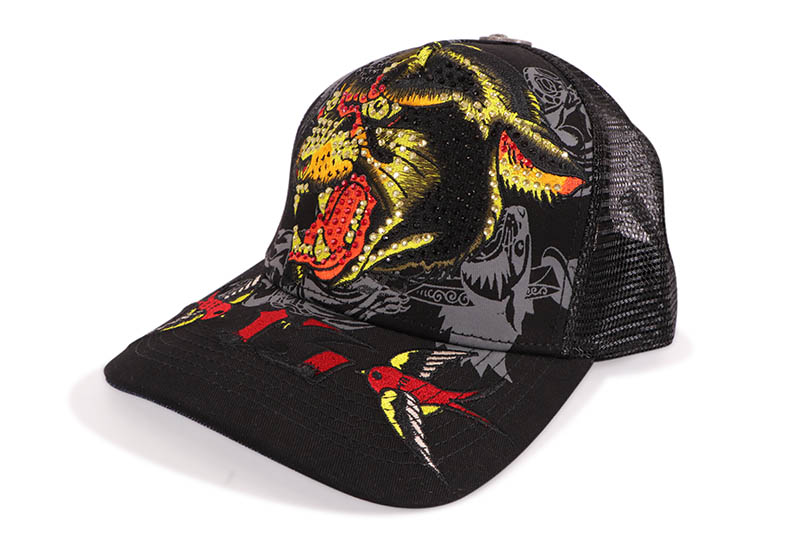 楽天市場】ED HARDY エドハーディー Embroidery Mesh Cap 刺繍メッシュ