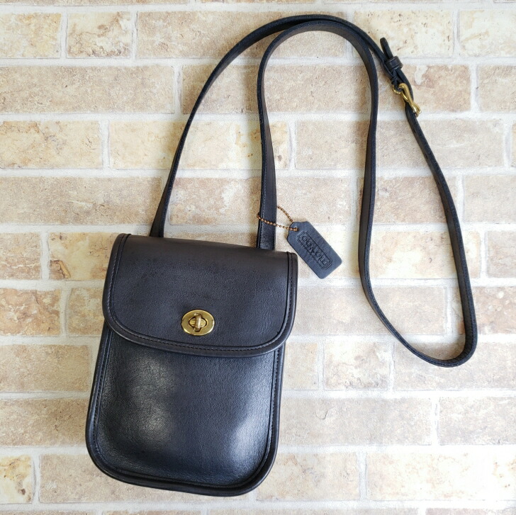 楽天市場】【中古品】オールドコーチ USA製 レザー ターンロック ミニ