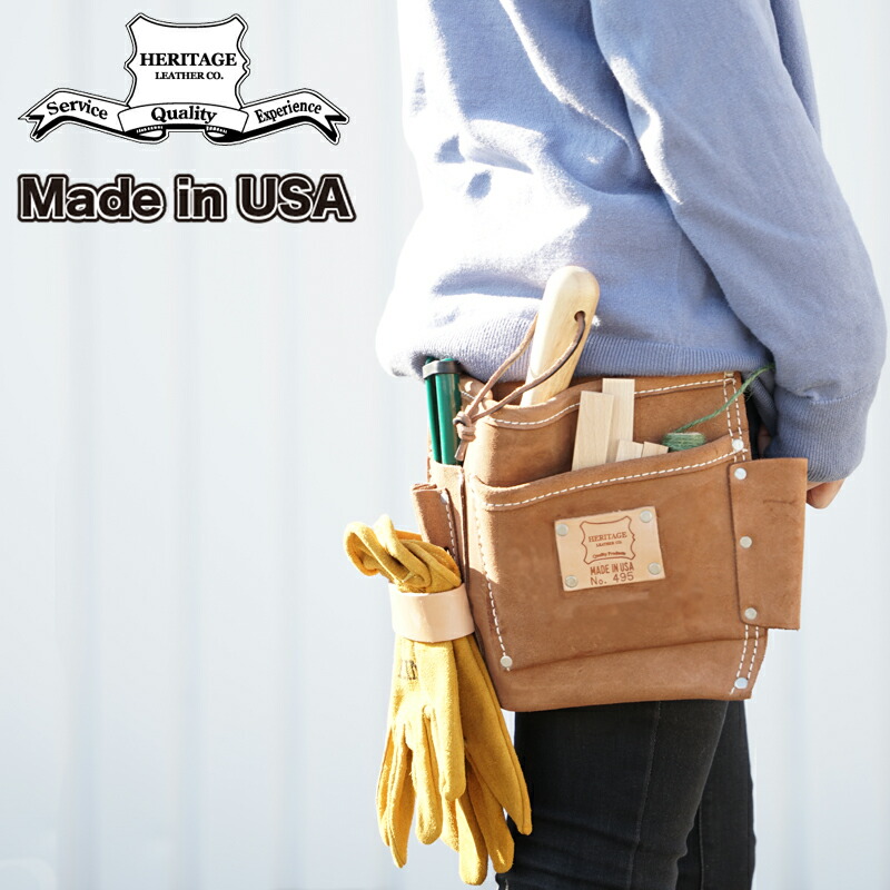 楽天市場】腰袋 工具差し 腰道具 釘袋 工具 ベルト 便利 495