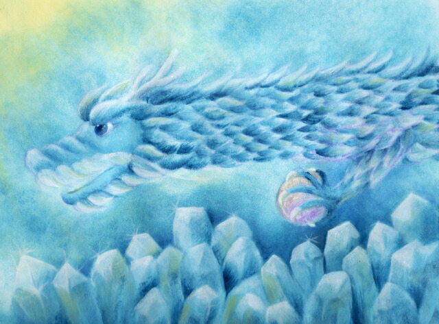 楽天市場】西なつめ しあわせ夢絵 桜の空にうさぎ跳ねる 開運アート