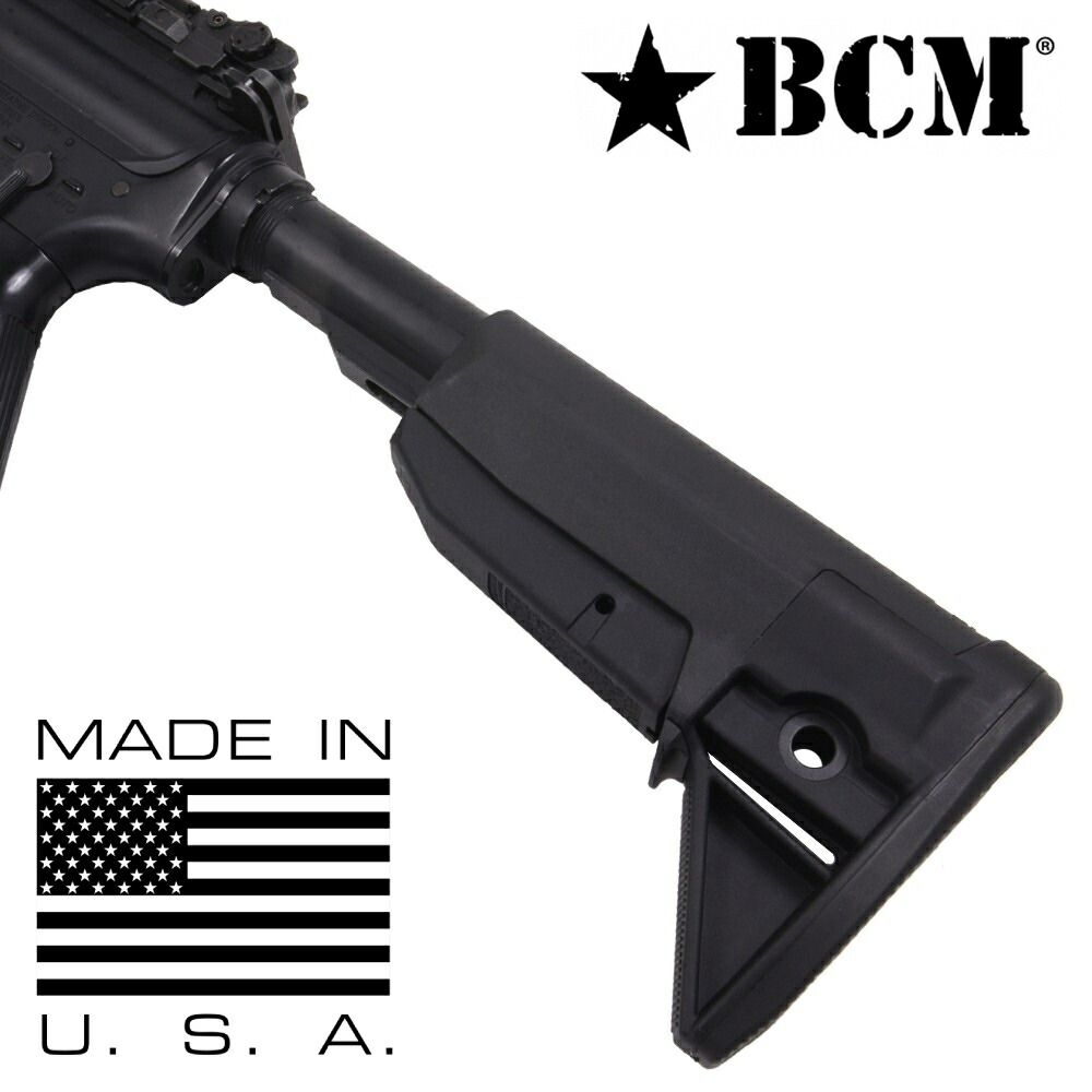 楽天市場】BCM ガンファイターストック GUNFIGHTER Mod.0 M4/AR15用