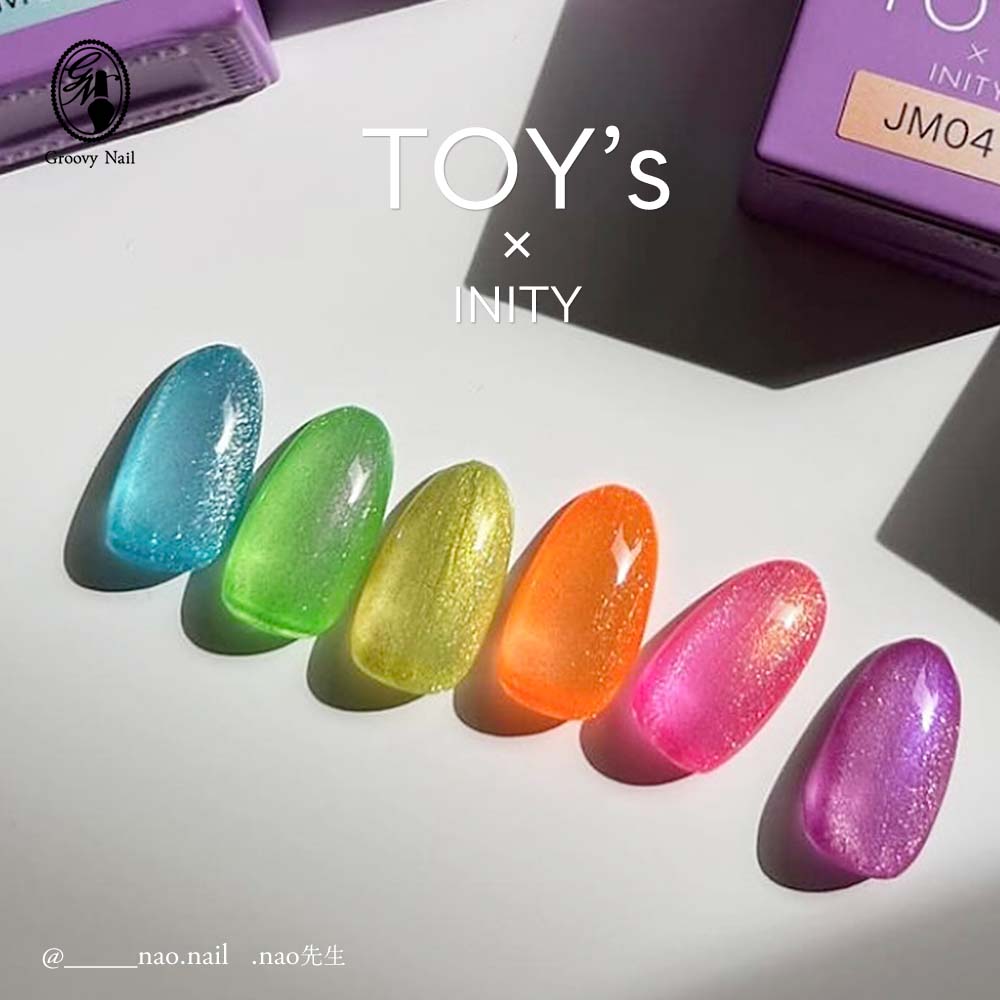 楽天市場】TOY's × INITY ジェリーマグ 7ml 6色セット T-JM01~06