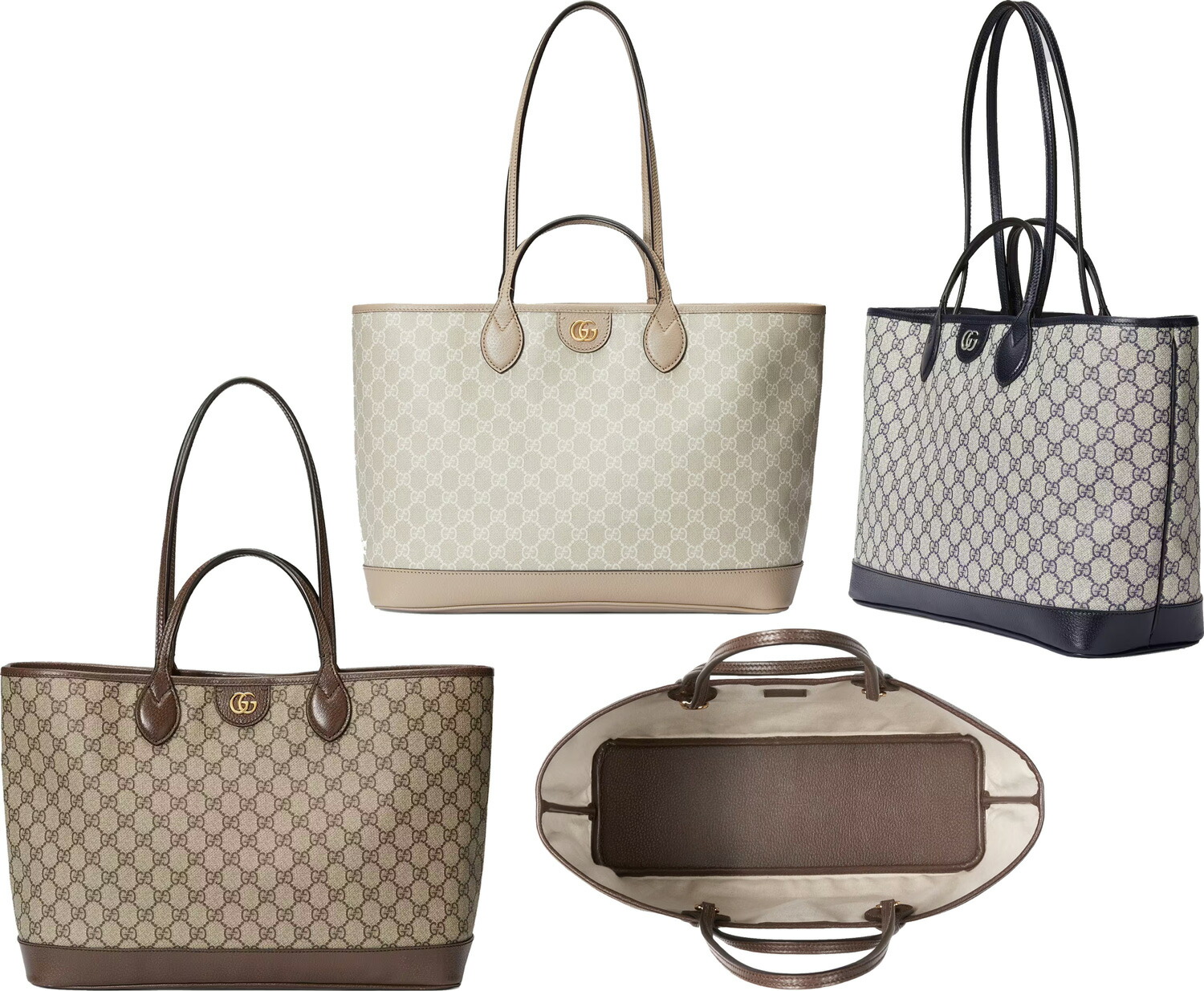 楽天市場】GUCCI グッチショッピングトートバッグブラック マイクロ