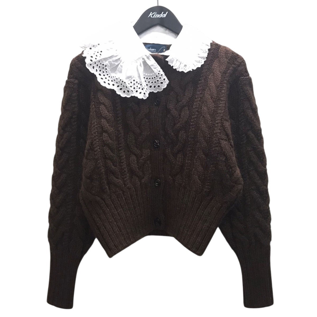 楽天市場】kolor・カラー 23AW モヘヤニット 状態SS セーター 23WCM