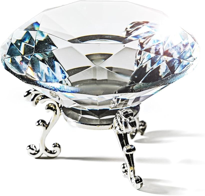 楽天市場】クリスタル ダイヤモンド 文鎮 宝石 ペーパーウェイト