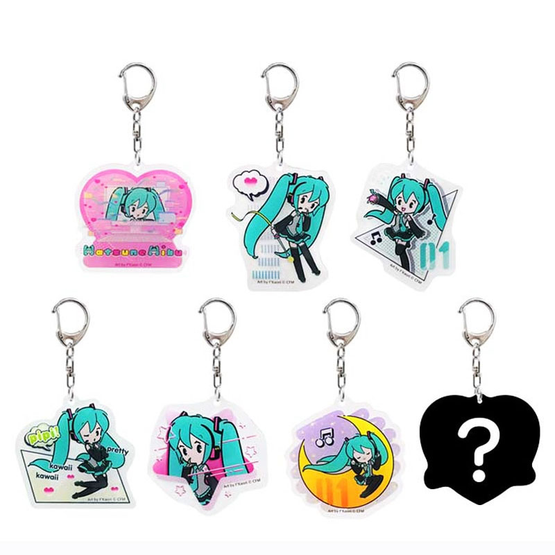 楽天市場】【限定】初音ミク ビッグアクリルキーホルダー プチシリーズ