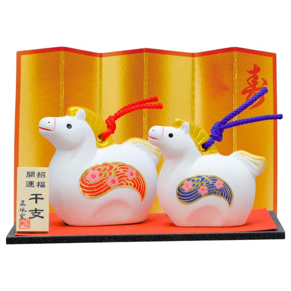 楽天市場】みやび鈴 小 2026年 午年 丙午 うま ウマ どうぶつ 動物