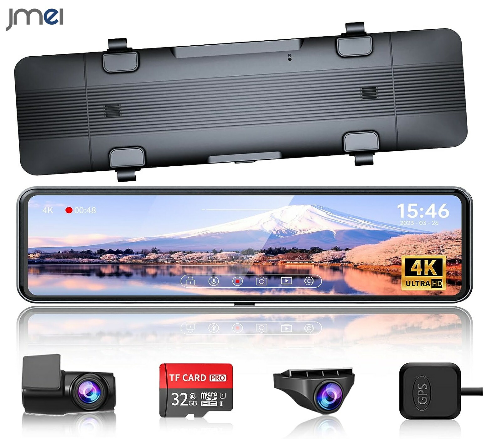 楽天市場】Changer ドライブレコーダー ミラー型 分離 T826 【2025進級