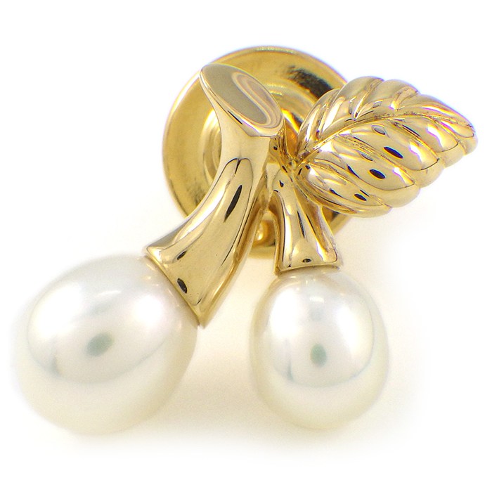 楽天市場】ミキモト MIKIMOTO ピンブローチ 葉っぱ リーフ 蕾 花