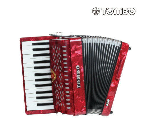 楽天市場】トンボ／TB-27S ソプラノ 合奏用アコーディオン 27鍵 TOMBO